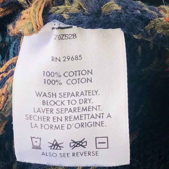 Vtg Y2K Pendleton Cotton Sweater Jumper Mens L Gorpcore Grandpa Trail Preppy - Picture 7 of 7